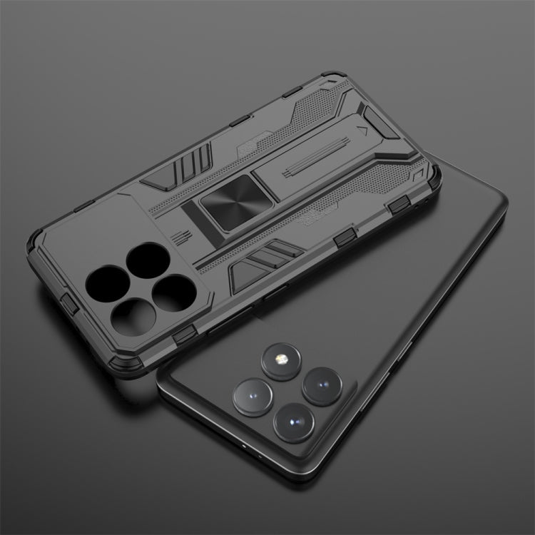 For Redmi K70 Pro Supersonic Armor PC Hybrid TPU Phone Case(Grey) - K70 Pro Cases by PMC TechLife | Online Shopping South Africa | PMC TechLife | Buy Now Pay Later Mobicred