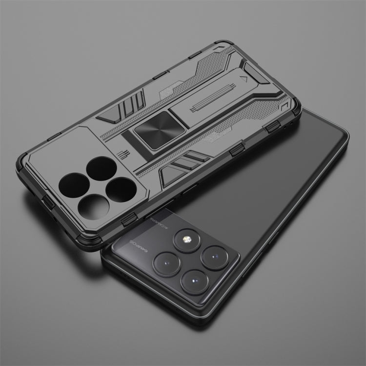 For Xiaomi Poco X6 Pro Supersonic Armor PC Hybrid TPU Phone Case(Silver) - Xiaomi Cases by PMC TechLife | Online Shopping South Africa | PMC TechLife | Buy Now Pay Later Mobicred