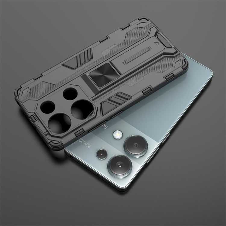 For  Redmi Note 13 Pro 4G Supersonic Armor PC Hybrid TPU Phone Case(Grey) - Note 13 Pro Cases by PMC TechLife | Online Shopping South Africa | PMC TechLife | Buy Now Pay Later Mobicred