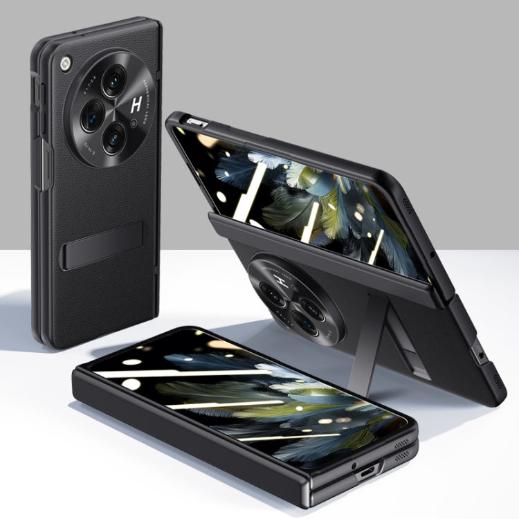 For OPPO Find N3 Pioneer Skin-Feel Case-film Integral Hinge Shockproof Phone Case(Black) - Find N3 Cases by PMC TechLife | Online Shopping South Africa | PMC TechLife