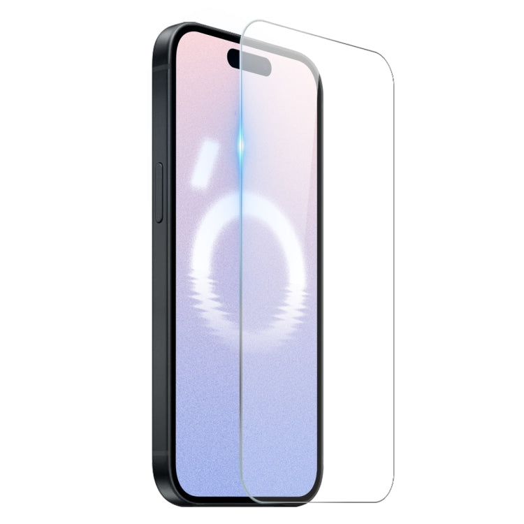 For iPhone 16 Plus NORTHJO 3 in 1 TPU Phone Case with Screen Film and Lens Film(Clear) - iPhone 16 Plus Cases by NORTHJO | Online Shopping South Africa | PMC TechLife | Buy Now Pay Later Mobicred