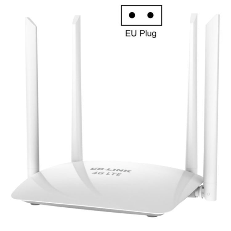 LB-LINK CPE450EU 4x6dBi High Gain Antennas WiFi Repeater High Speed 4G Wireless Router - free shipping - PMC Jewellery - Order now!