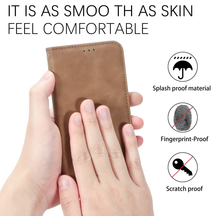 For Motorola Moto G Stylus 5G 2024 Retro Skin Feel Magnetic Flip Leather Phone Case(Blue) - Motorola Cases by PMC Jewellery | Online Shopping South Africa | PMC Jewellery | Buy Now Pay Later Mobicred