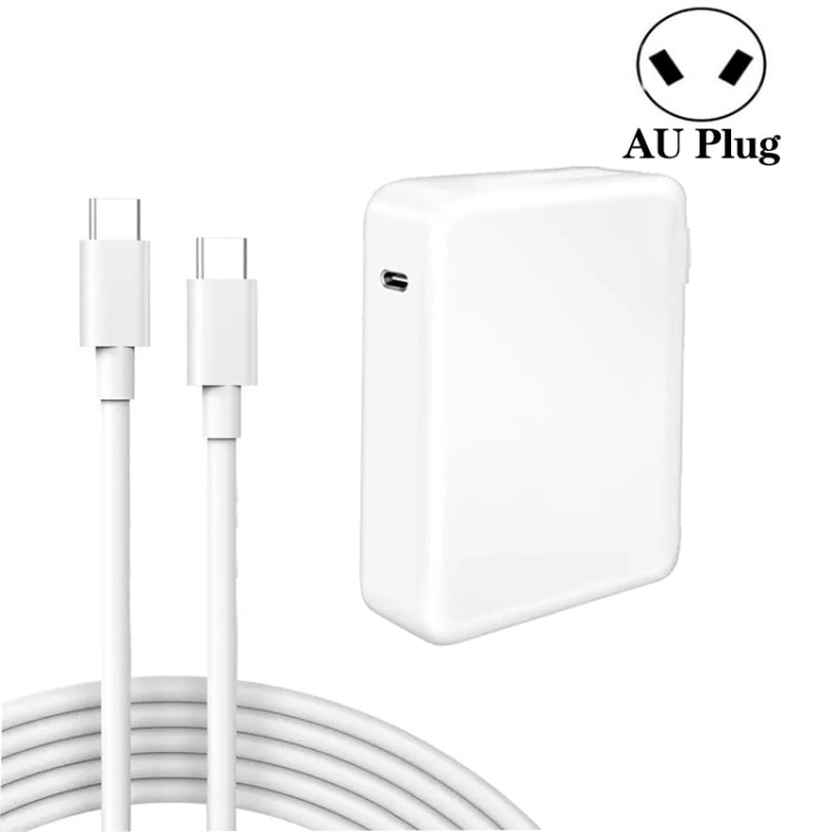 PD3.1 140W USB-C PD Laptop Power Adapter + 2m 5A USB-C to USB-C Data Cable AU Plug - Cable & Adapter by PMC Jewellery | Online Shopping South Africa | PMC Jewellery | Buy Now Pay Later Mobicred