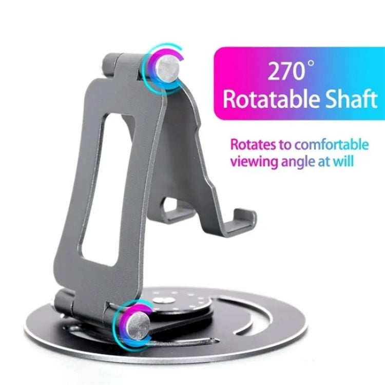 G60 Portable Folding 360-Degree Rotating Desktop Phone Tablet Holder(Red) - Stand by PMC TechLife | Online Shopping South Africa | PMC TechLife | Buy Now Pay Later Mobicred