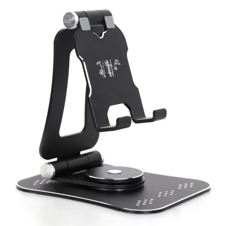 G61 Portable Folding 360-Degree Rotating Desktop Phone Holder(Black) - Stand by PMC TechLife | Online Shopping South Africa | PMC TechLife | Buy Now Pay Later Mobicred