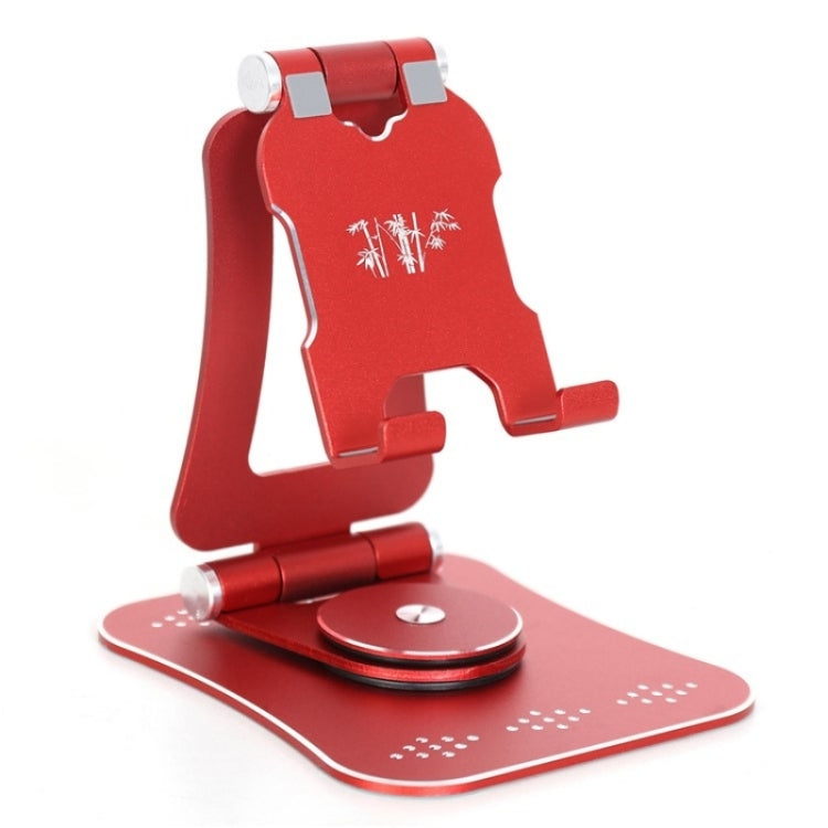 G61 Portable Folding 360-Degree Rotating Desktop Phone Holder(Red) - Stand by PMC TechLife | Online Shopping South Africa | PMC TechLife | Buy Now Pay Later Mobicred