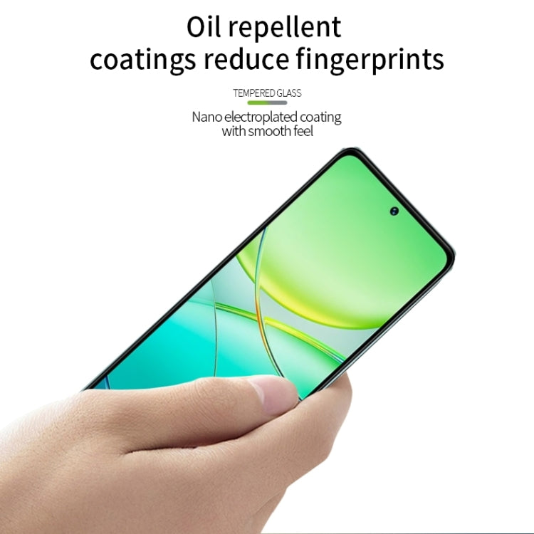 For vivo T3 MOFI 9H 2.5D Full Screen Tempered Glass Film(Black) - vivo Tempered Glass by MOFI | Online Shopping South Africa | PMC TechLife | Buy Now Pay Later Mobicred