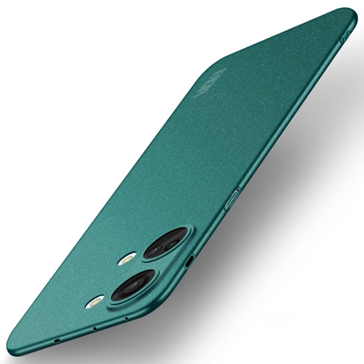 For OnePlus Ace 2V / Nord 3 MOFI Fandun Series Frosted PC Ultra-thin All-inclusive Phone Case(Green) - free shipping - PMC TechLife - Order now!