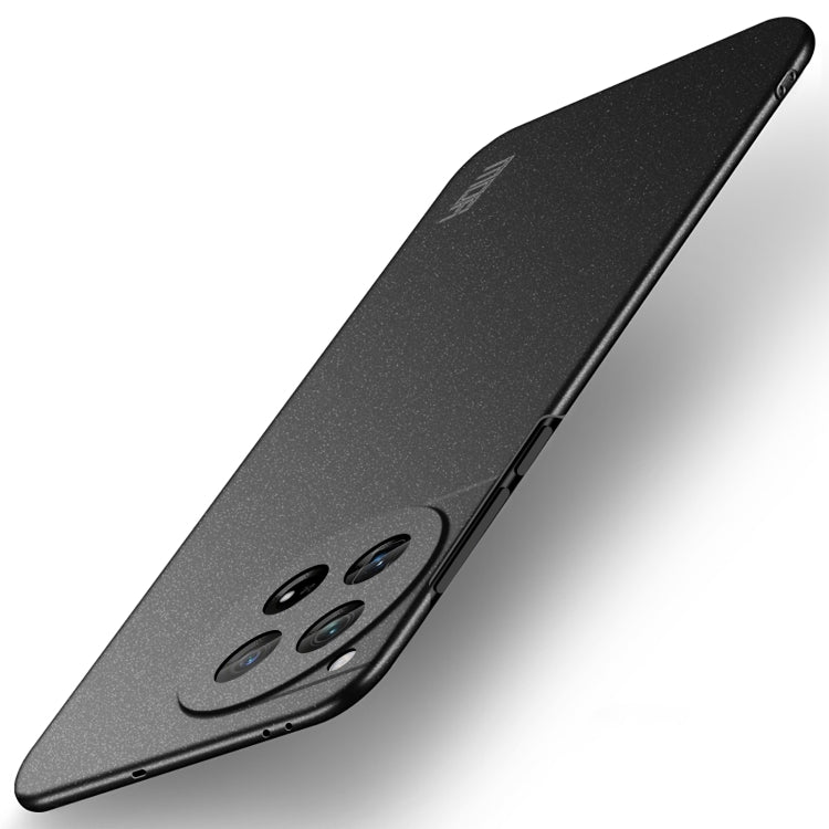 For OnePlus 12 MOFI Fandun Series Frosted PC Ultra-thin All-inclusive Phone Case(Black) - OnePlus Cases by MOFI | Online Shopping South Africa | PMC TechLife | Buy Now Pay Later Mobicred
