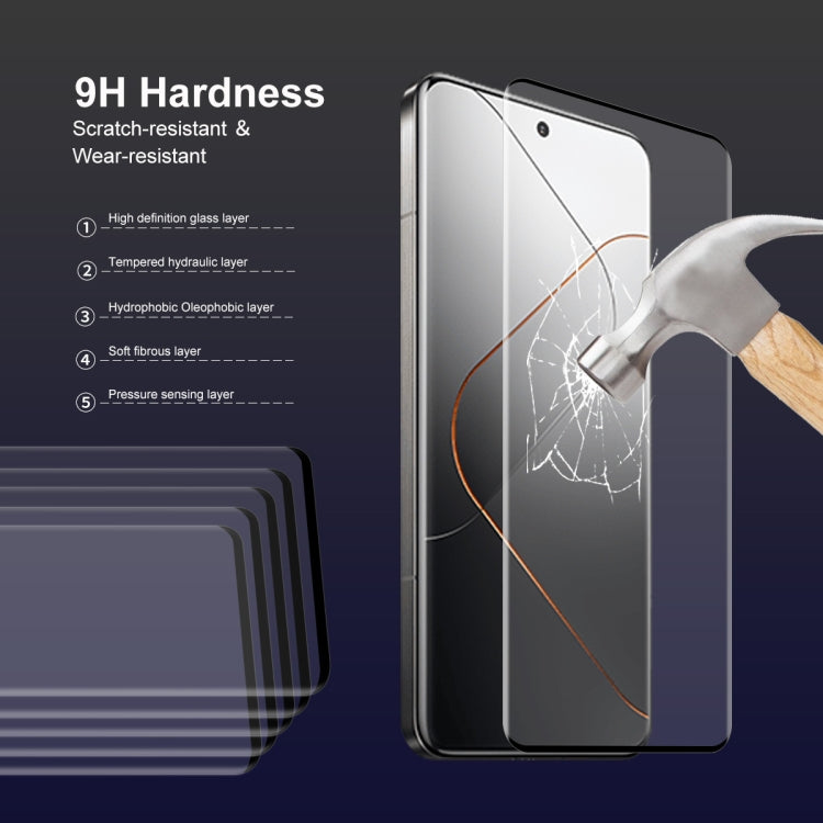 For Xiaomi 14 Pro ENKAY Hat-Prince Heat Bending Full Side Glue Tempered Glass Film - 14 Pro Tempered Glass by ENKAY | Online Shopping South Africa | PMC TechLife | Buy Now Pay Later Mobicred