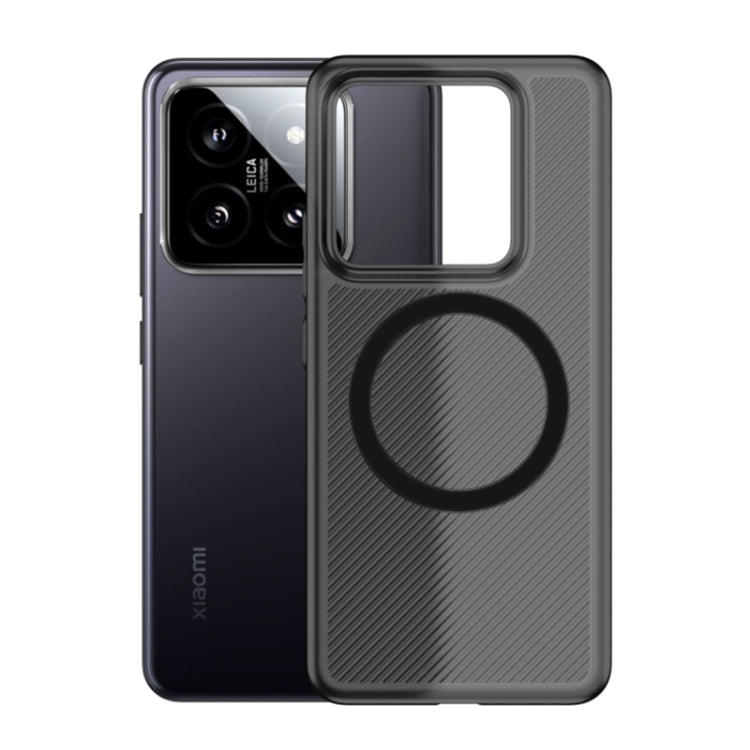 For Xiaomi 14 Pro MagSafe Frosted PP Shockproof Phone Case(Grey) - free shipping - PMC TechLife - Order now!