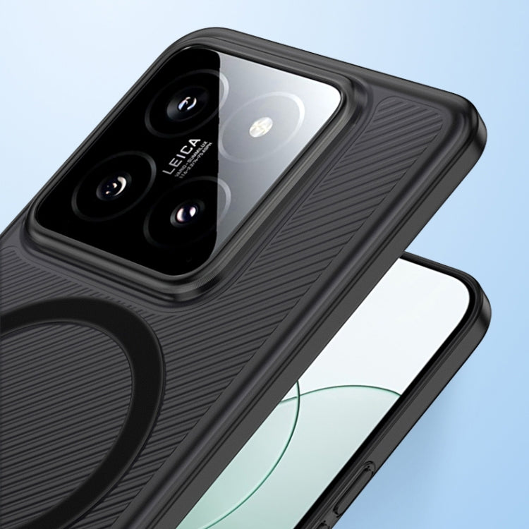 For Xiaomi 14 Pro MagSafe Frosted PP Shockproof Phone Case(Grey) - free shipping - PMC TechLife - Order now!