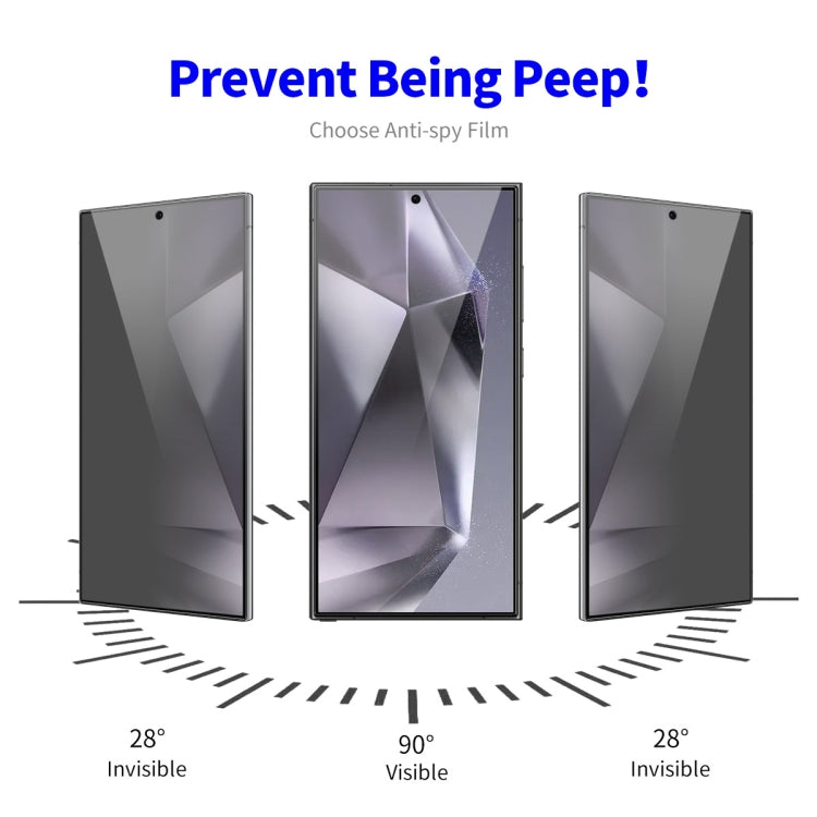 For Samsung Galaxy S24 Ultra 5G 5pcs ENKAY Hat-Prince 28 Degree Anti-peeping Privacy Tempered Glass Film - free shipping - PMC Jewellery - Order now!