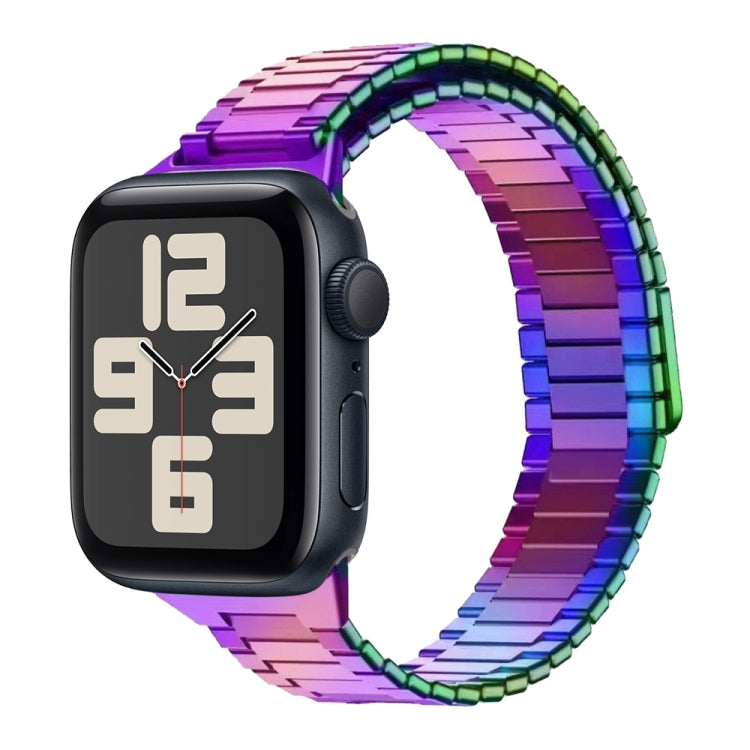 For Apple Watch SE 2023 44mm Bamboo Magnetic Stainless Steel Metal Watch Strap(Color) - Watch Bands by PMC TechLife | Online Shopping South Africa | PMC TechLife