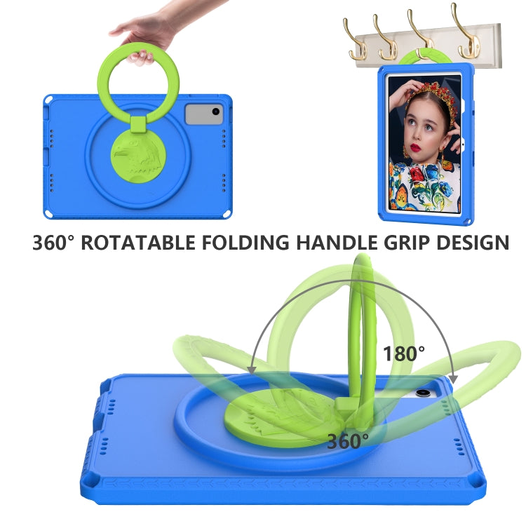 For Lenovo M10 Plus Gen3 TB-125F 10.6 EVA Hybrid PC Shockproof Tablet Case(Blue) - Lenovo by PMC TechLife | Online Shopping South Africa | PMC TechLife | Buy Now Pay Later Mobicred