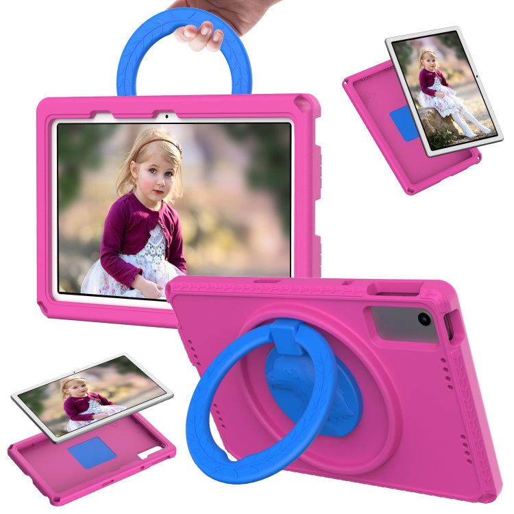 For Lenovo M10 Plus Gen3 TB-125F 10.6 EVA Hybrid PC Shockproof Tablet Case(Rose Red) - Lenovo by PMC TechLife | Online Shopping South Africa | PMC TechLife | Buy Now Pay Later Mobicred
