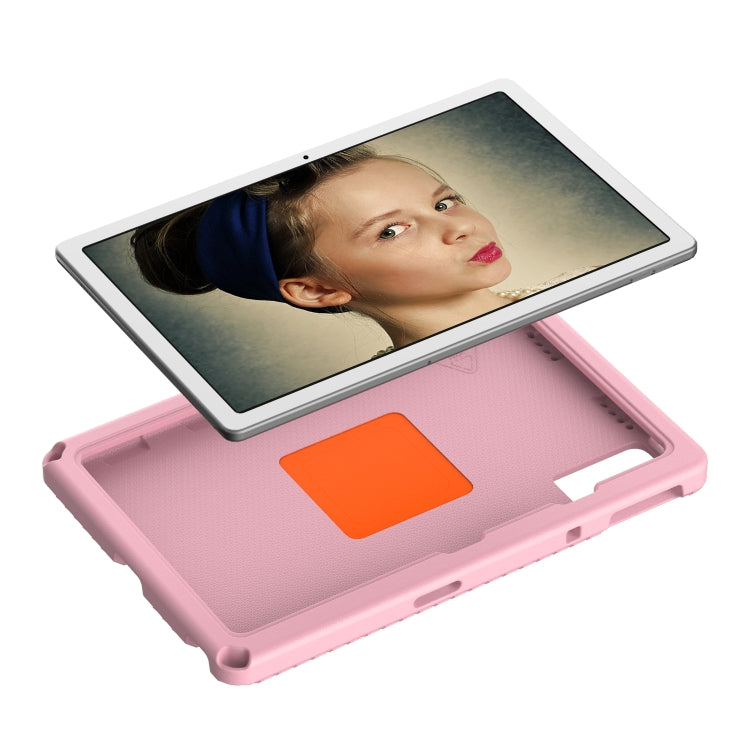 For Lenovo M10 Plus Gen3 TB-125F 10.6 EVA Hybrid PC Shockproof Tablet Case(Pink) - Lenovo by PMC TechLife | Online Shopping South Africa | PMC TechLife | Buy Now Pay Later Mobicred