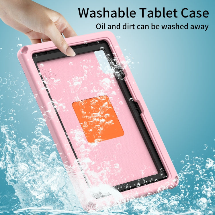 For Lenovo M10 Plus Gen3 TB-125F 10.6 EVA Hybrid PC Shockproof Tablet Case(Pink) - Lenovo by PMC TechLife | Online Shopping South Africa | PMC TechLife | Buy Now Pay Later Mobicred