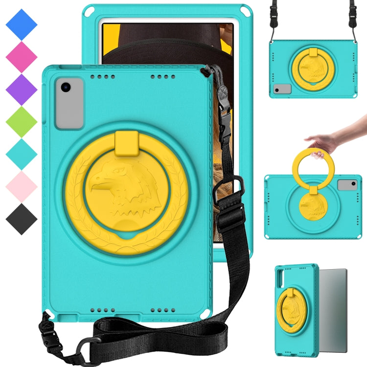 For Lenovo M10 Plus Gen3 TB-125F 10.6 EVA Hybrid PC Shockproof Tablet Case(Glacial Green) - Lenovo by PMC TechLife | Online Shopping South Africa | PMC TechLife | Buy Now Pay Later Mobicred