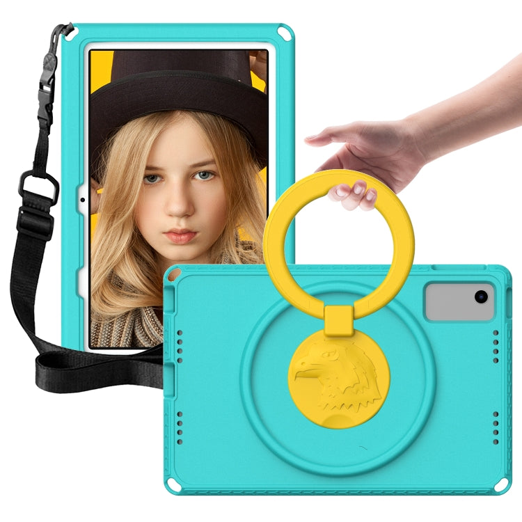 For Lenovo M10 Plus Gen3 TB-125F 10.6 EVA Hybrid PC Shockproof Tablet Case(Glacial Green) - Lenovo by PMC TechLife | Online Shopping South Africa | PMC TechLife | Buy Now Pay Later Mobicred