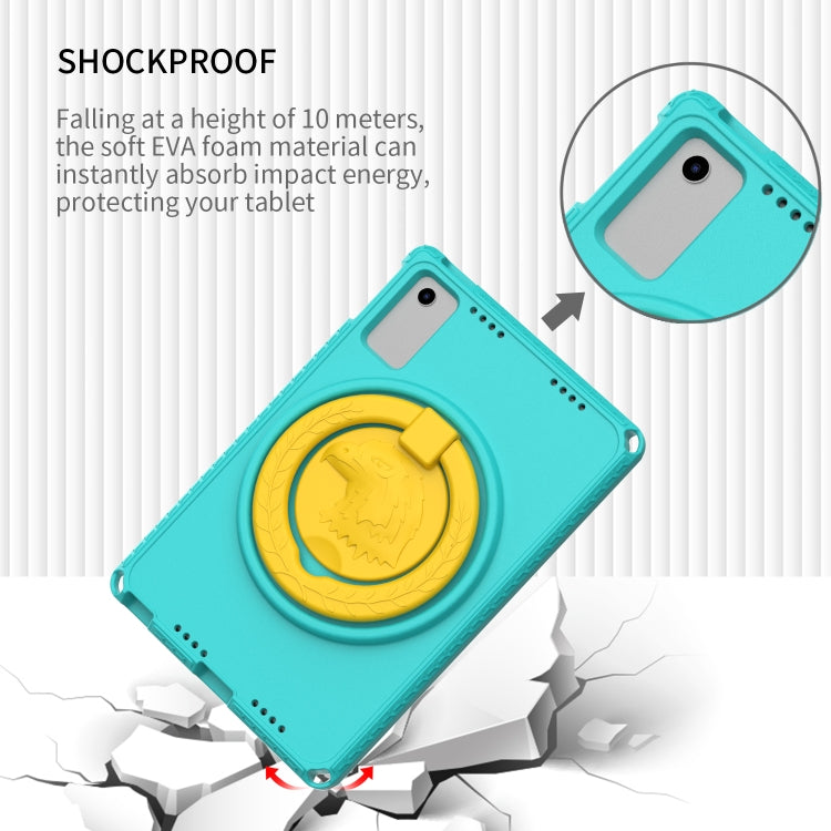 For Lenovo M10 Plus Gen3 TB-125F 10.6 EVA Hybrid PC Shockproof Tablet Case(Glacial Green) - Lenovo by PMC TechLife | Online Shopping South Africa | PMC TechLife | Buy Now Pay Later Mobicred