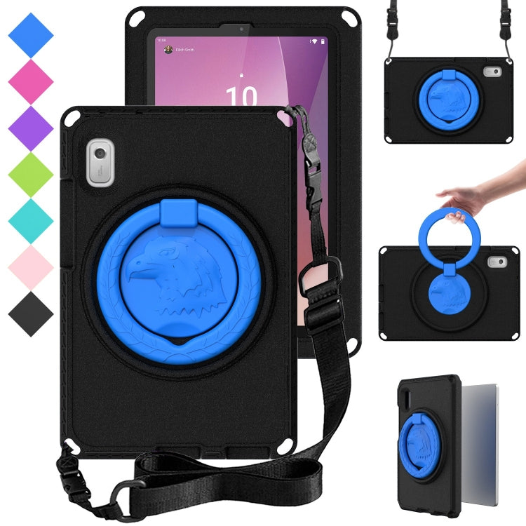 For Lenovo Tab M9 2023 EVA Hybrid PC Shockproof Tablet Case(Black) - Lenovo by PMC TechLife | Online Shopping South Africa | PMC TechLife | Buy Now Pay Later Mobicred