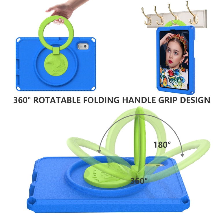 For Lenovo Tab M9 2023 EVA Hybrid PC Shockproof Tablet Case(Blue) - Lenovo by PMC TechLife | Online Shopping South Africa | PMC TechLife | Buy Now Pay Later Mobicred