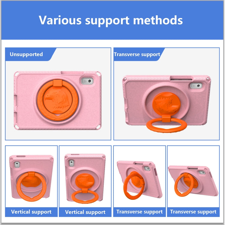 For Lenovo Tab M9 2023 EVA Hybrid PC Shockproof Tablet Case(Pink) - Lenovo by PMC TechLife | Online Shopping South Africa | PMC TechLife | Buy Now Pay Later Mobicred