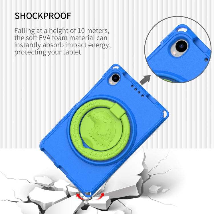 For TCL Tab 8 LE / WiFi 2023 EVA Hybrid PC Shockproof Tablet Case with Frame(Blue) - Others by PMC TechLife | Online Shopping South Africa | PMC TechLife | Buy Now Pay Later Mobicred