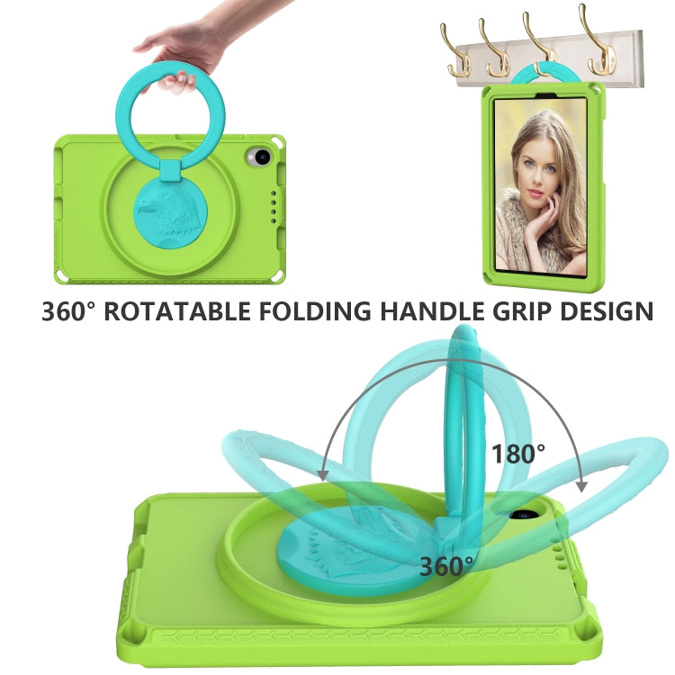 For TCL Tab 8 LE / WiFi 2023 EVA Hybrid PC Shockproof Tablet Case with Frame(Grass Green) - free shipping - PMC TechLife - Order now!