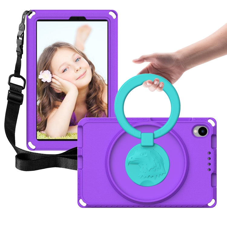 For TCL Tab 8 LE / WiFi 2023 EVA Hybrid PC Shockproof Tablet Case with Frame(Purple) - Others by PMC TechLife | Online Shopping South Africa | PMC TechLife | Buy Now Pay Later Mobicred