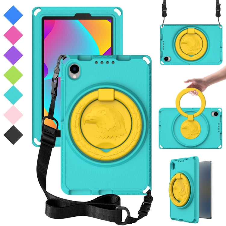 For TCL Tab 8 LE / WiFi 2023 EVA Hybrid PC Shockproof Tablet Case with Frame(Glacial Green) - Others by PMC TechLife | Online Shopping South Africa | PMC TechLife | Buy Now Pay Later Mobicred