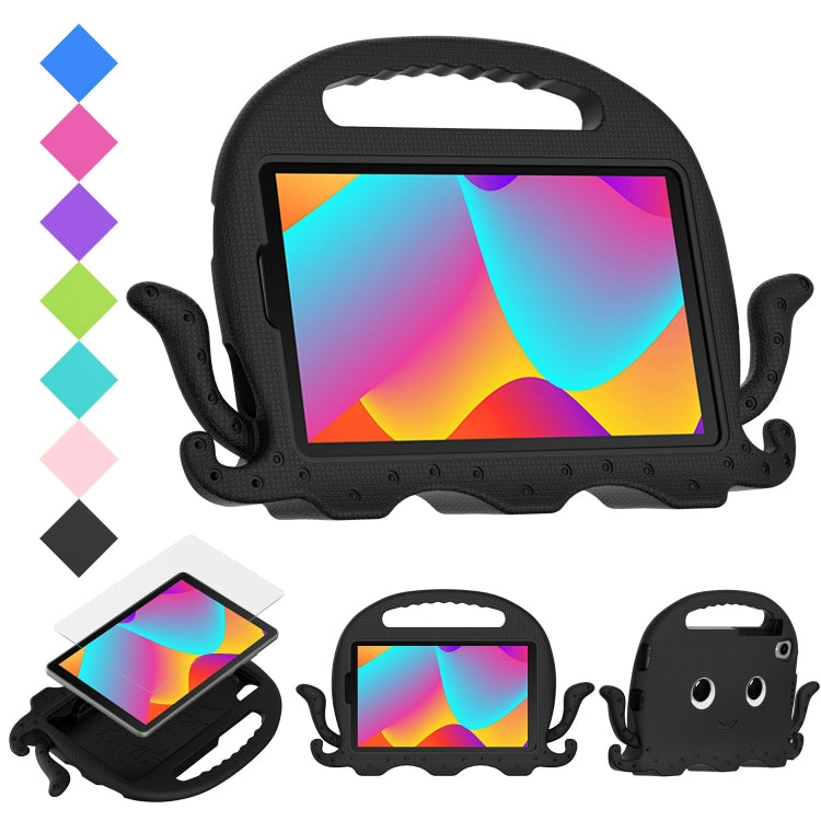 For TCL Tab 8 LE / WiFi 2023 Octopus Style EVA Hybrid PC Shockproof Tablet Case with Strap(Black) - Others by PMC TechLife | Online Shopping South Africa | PMC TechLife | Buy Now Pay Later Mobicred