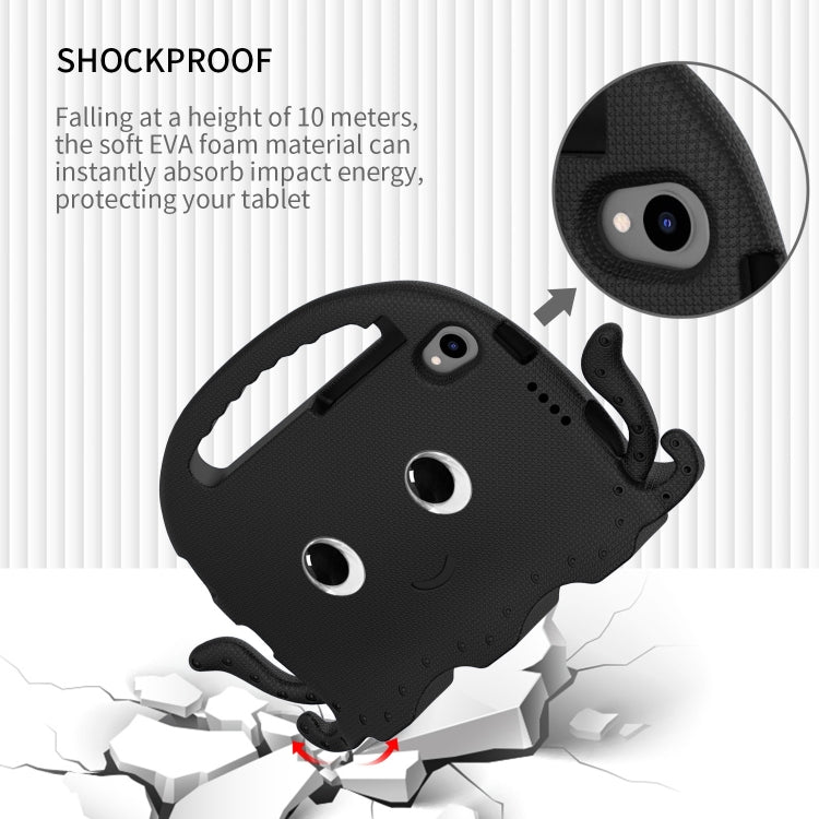 For TCL Tab 8 LE / WiFi 2023 Octopus Style EVA Hybrid PC Shockproof Tablet Case with Strap(Black) - Others by PMC TechLife | Online Shopping South Africa | PMC TechLife | Buy Now Pay Later Mobicred