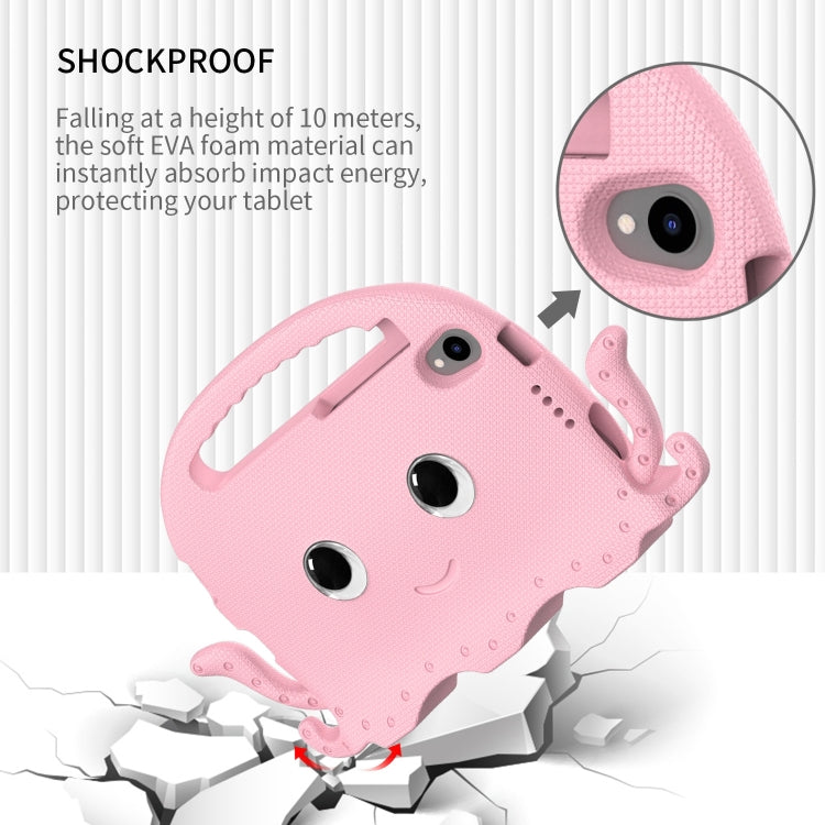 For TCL Tab 8 LE / WiFi 2023 Octopus Style EVA Hybrid PC Shockproof Tablet Case with Strap(Pink) - Others by PMC TechLife | Online Shopping South Africa | PMC TechLife | Buy Now Pay Later Mobicred