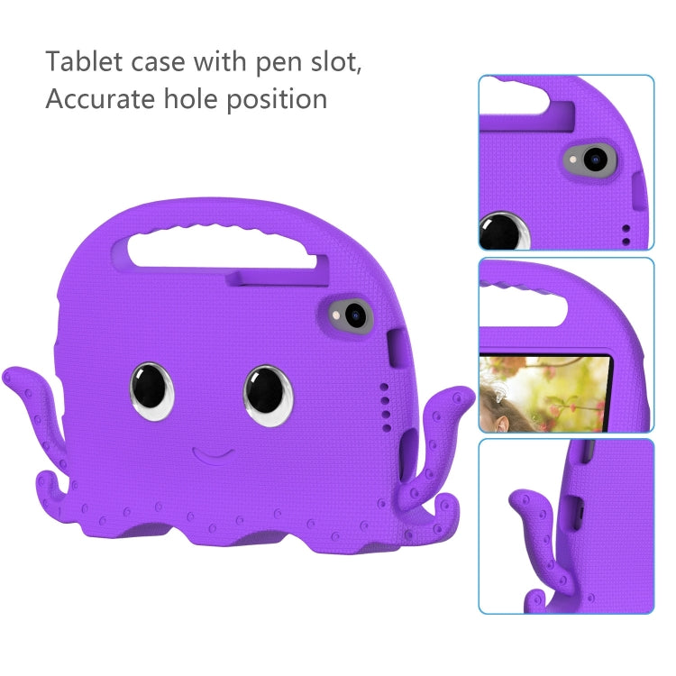 For TCL Tab 8 LE / WiFi 2023 Octopus Style EVA Hybrid PC Shockproof Tablet Case with Strap(Purple) - Others by PMC TechLife | Online Shopping South Africa | PMC TechLife | Buy Now Pay Later Mobicred