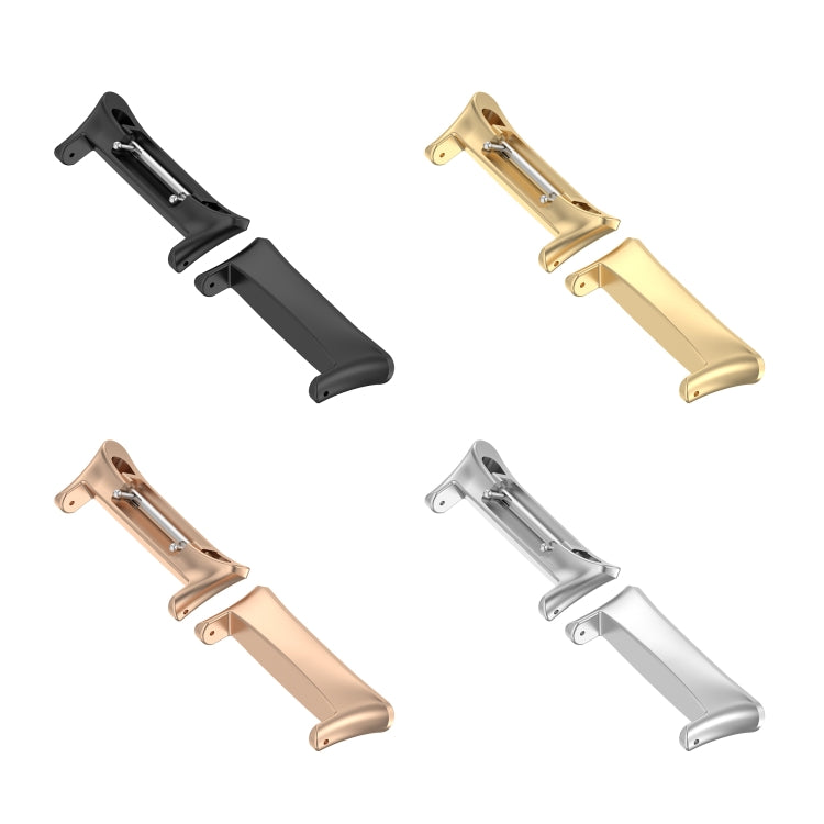 For Honor Watch 4 TMA-L19 1 Pair Metal Watch Band Connector(Rose Gold) - Other Accessories by PMc TechLife | Online Shopping South Africa | PMc TechLife | Buy Now Pay Later Mobicred