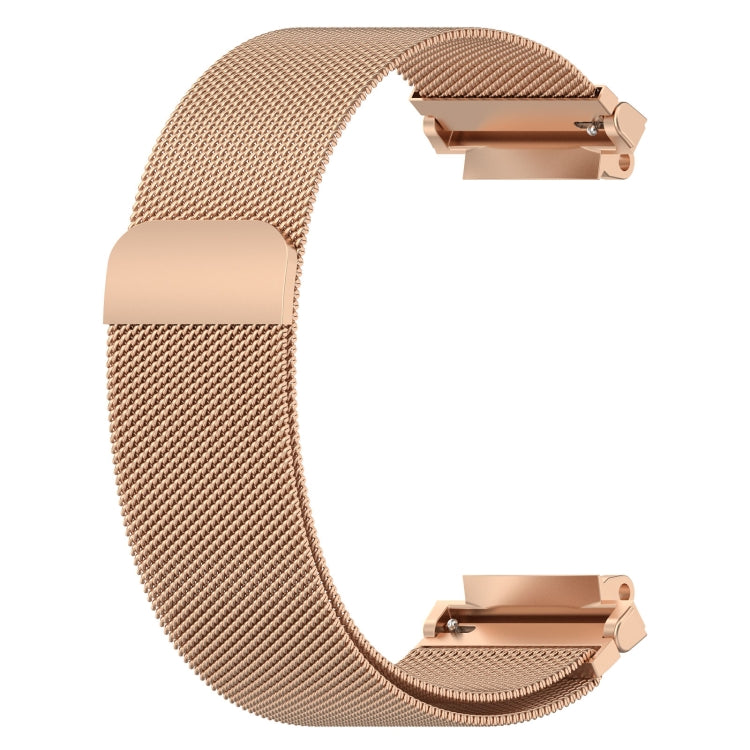 For Amazfit Active Edge A2212 Milan Magnetic Steel Mesh Watch Band(Rose Gold) - free shipping - PMC TechLife - Order now!