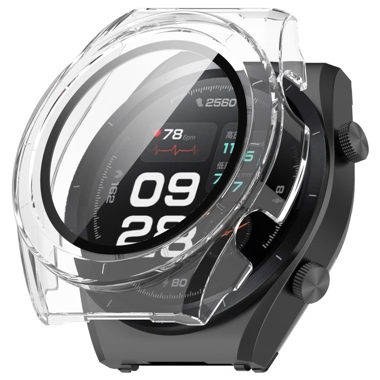 For Xiaomi Watch H1 PC + Tempered Film Integrated Watch Protective Case(Transparent) - Watch Cases by PMC TechLife | Online Shopping South Africa | PMC TechLife | Buy Now Pay Later Mobicred