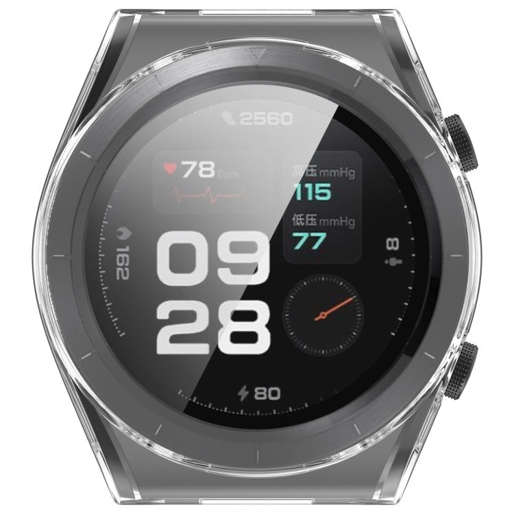 For Xiaomi Watch H1 PC + Tempered Film Integrated Watch Protective Case(Transparent) - Watch Cases by PMC TechLife | Online Shopping South Africa | PMC TechLife | Buy Now Pay Later Mobicred