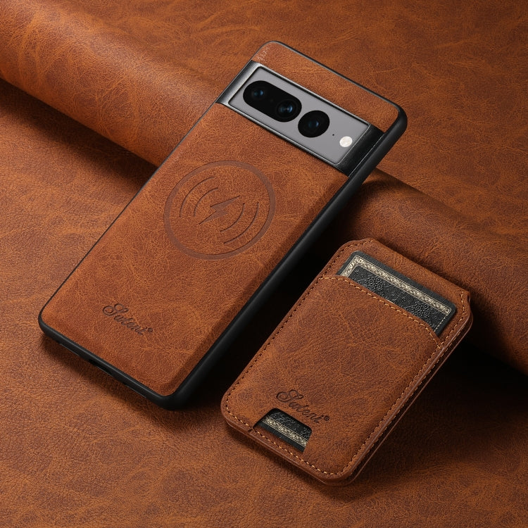 For Google Pixel 8 Pro Suteni H16 Litchi Texture Leather Detachable Wallet Back Phone Case(Black) - Google Cases by Suteni | Online Shopping South Africa | PMC TechLife | Buy Now Pay Later Mobicred