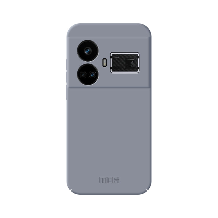 For Realme GT5 MOFI Qin Series Skin Feel All-inclusive PC Phone Case(Gray) - Realme Cases by MOFI | Online Shopping South Africa | PMC TechLife