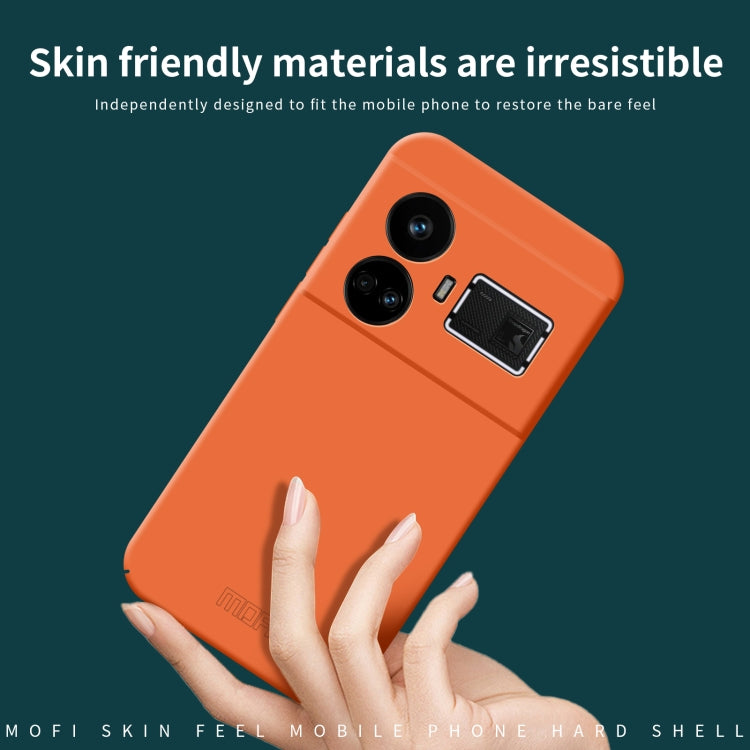 For Realme GT5 MOFI Qin Series Skin Feel All-inclusive PC Phone Case(Green) - Realme Cases by MOFI | Online Shopping South Africa | PMC TechLife