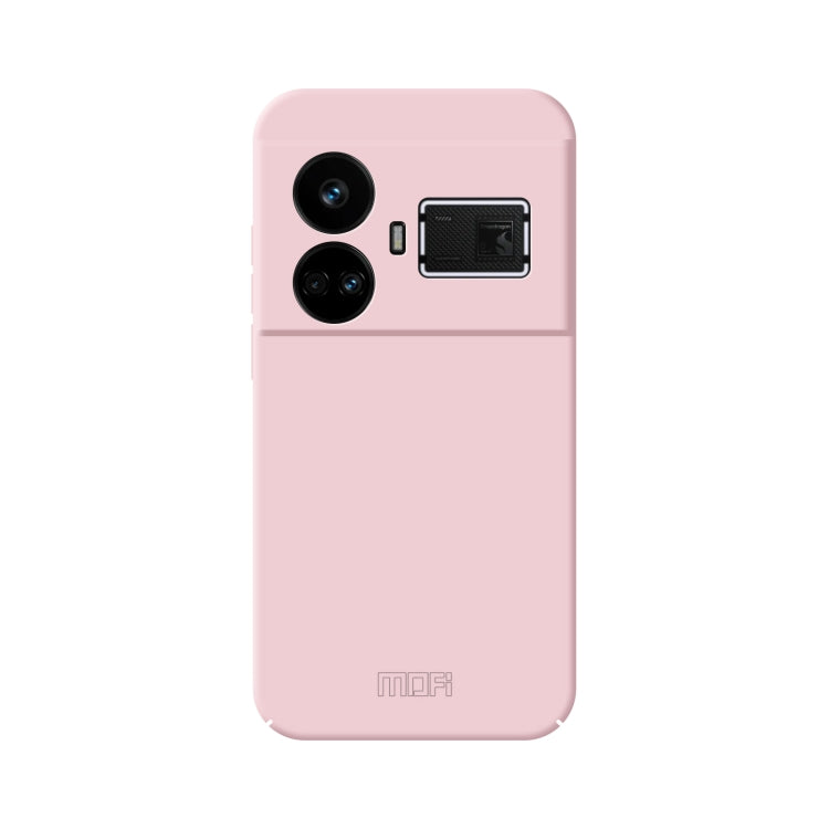 For Realme GT5 MOFI Qin Series Skin Feel All-inclusive PC Phone Case(Pink) - free shipping - PMC TechLife - Order now!