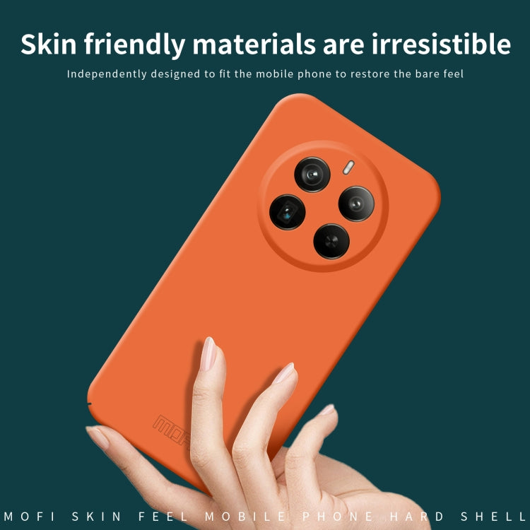 For Realme 12 Pro / 12 Pro+ MOFI Qin Series Skin Feel All-inclusive PC Phone Case(Black) - Realme Cases by MOFI | Online Shopping South Africa | PMC TechLife