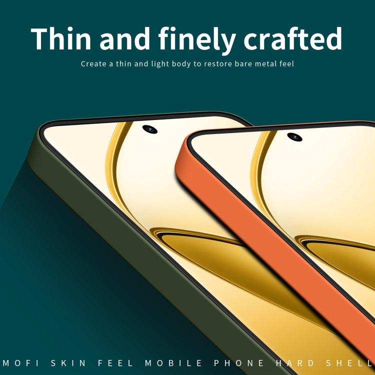 For Realme 12 Pro / 12 Pro+ MOFI Qin Series Skin Feel All-inclusive PC Phone Case(Beige) - Realme Cases by MOFI | Online Shopping South Africa | PMC TechLife