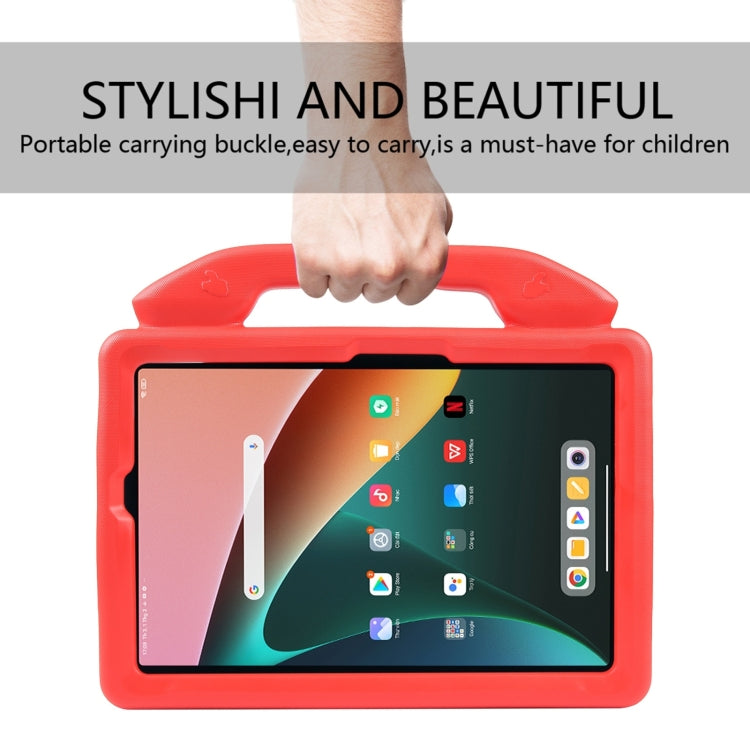 For Samsung Galaxy Tab A9+ 10.95 2023 Thumb Bracket EVA Shockproof Tablet Case(Red) - Galaxy Tab A9+ by PMC TechLife | Online Shopping South Africa | PMC TechLife