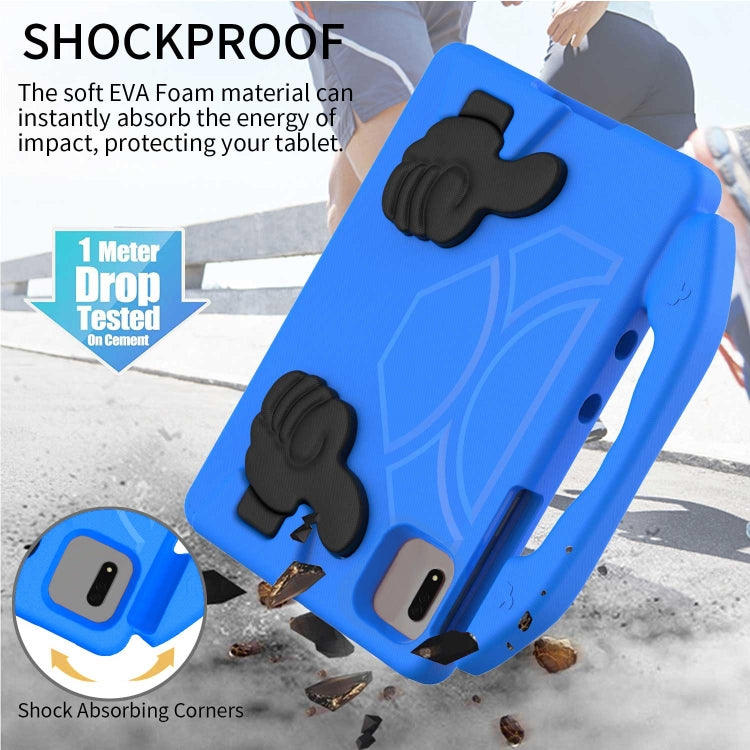 For Samsung Galaxy TAB S9 11 X710 2023 Thumb Bracket EVA Shockproof Tablet Case(Blue) - free shipping - PMC Jewellery - Order now!