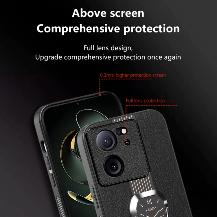 For Xiaomi Redmi K60 Ultra Magnetic Litchi Leather Back Phone Case with Holder(Green) - Redmi K60 Ultra Cases by PMC TechLife | Online Shopping South Africa | PMC TechLife | Buy Now Pay Later Mobicred